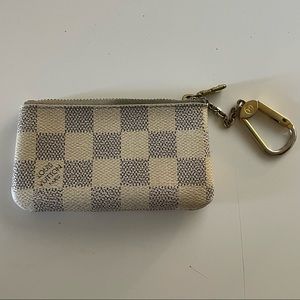 Damier Azur Key Pouch
